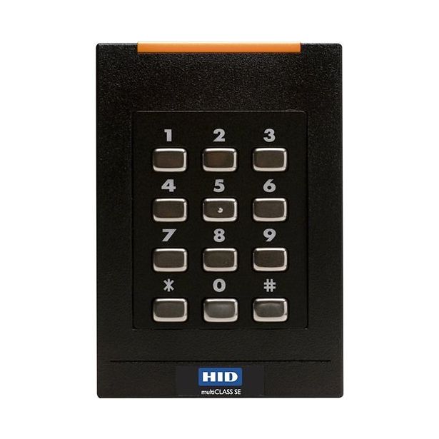 Hid - Usa 921PTNNEK00000 | Multiclass SE RPK40 Smart Card Reader Wall Switch with Keypad, Prox
