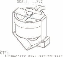 Hoffman 10103329SP | Limit Switch AUTO OP25F 14T32