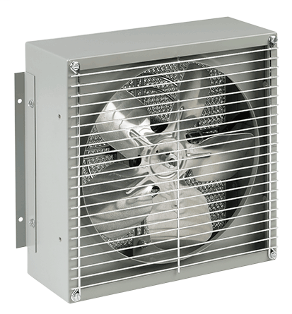 Hoffman 1RB65 | Filter Box Fan, 115V, 275 CFM, Open Loop – Model 1RB, Steel, Light Gray, 10.13" x 10.13" x 4.50"