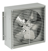 Hoffman 1RB65 | Filter Box Fan, 115V, 275 CFM, Open Loop – Model 1RB, Steel, Light Gray, 10.13" x 10.13" x 4.50"