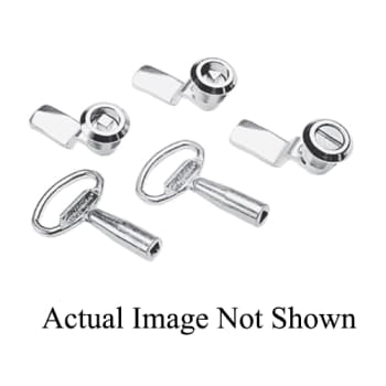 Hoffman AL31BK | Latch, Slotted Insert, Black, Size/dims: Fits Dl Wall-mtg., Material/finish: Steel/zinc