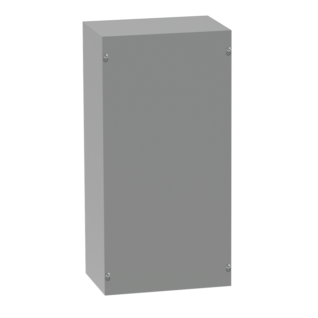 Hoffman ASE12X12X6NK | 12" x 12" x 6" Screw-Cover Pull Box, Type 1, Without Knockouts, Steel