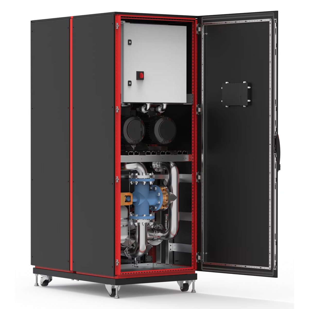 Hoffman CDU8004LA03A | RackChiller CDU800, 800kW Coolant Distribution Unit, 87x31x47in