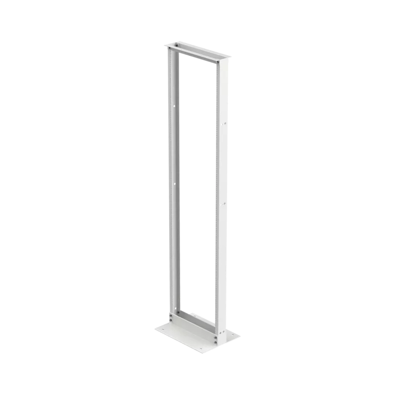 Hoffman EWR19FM45U | Open Frame Rack 2-Post, 84.00x20.25x15.00, White, Aluminum