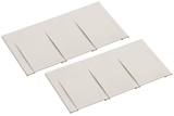 Hoffman HB01234 | End Cover for 01231/2, Pkg of 2