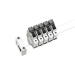 Hoffman HB03289 FUSEHLDR NH1XL PV, Size/Dims: 2.36x10.47x4.02, Material: Plastic