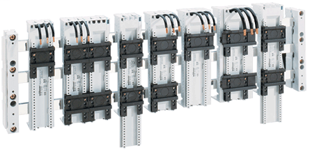 Hoffman HB32432 | Busbar Adapter, 90x200mm, 25A, 12 AWG, 2 Mounting Rail