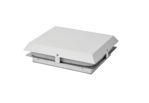 Hoffman HR1616424 | HR16 Top-Mount Filter Fan, 115V 348 CFM, Lt Gray, Steel