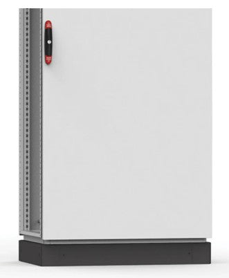 Hoffman PF1100 | Mild Steel Front/Rear Plinth, Zinc Plated, Umbra Grey Finish, 100 × 998 × 63 mm
