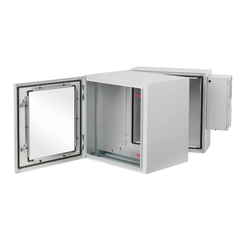 Hoffman PTHW362428G2A | ProTek Double-Hinge Window AC Type 4 12, 36.30x23.62x27.95, Lt Gray, Steel