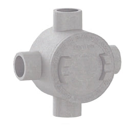 Hoffman SX6GUAA100 | SX6 Series Round Junction Box, Aluminum