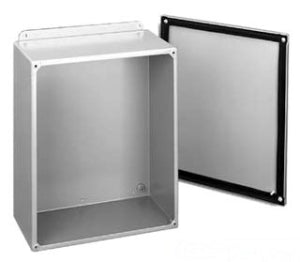 Hoffman ZBC10PBX | PBY Replacement Blank Cover, For Use With 14 in H x 6-1/4 in W Pushbutton Enclosures, Steel