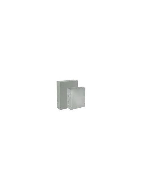Hoffman ZBC1PBX | Blank Cover For E1Pushbuttonx, Size/dimensions: 4.00X4.00, Material/Finish: Steel/Gray