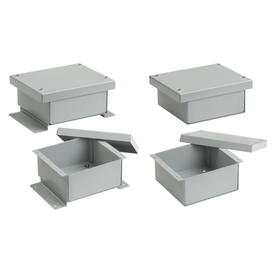 Hoffman A10R104HM | Horizontal-Mount, Type 3R, 10.00x10.00x4.00, Steel