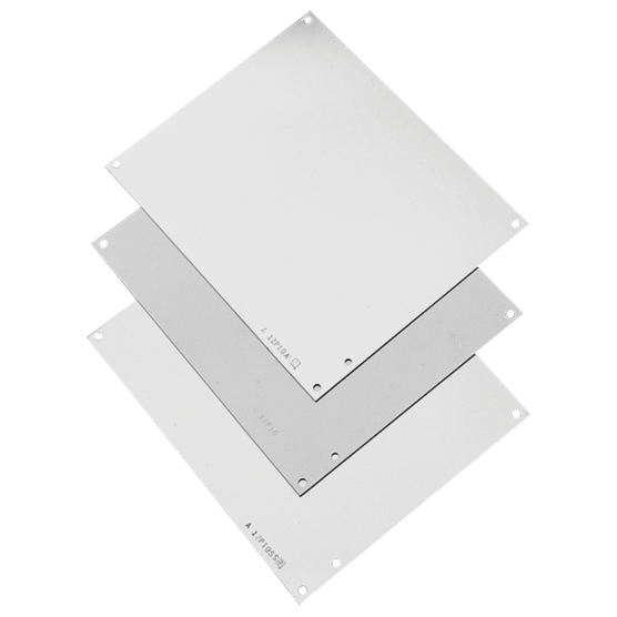 Hoffman A12P10AL | Panels for Junction Box, fits 12x10, Aluminum