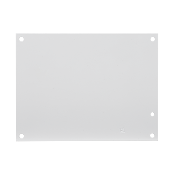 Hoffman A14N12P | Panel for Small Enclosure, Type 1 and 3R, fits 14x12, White, Steel