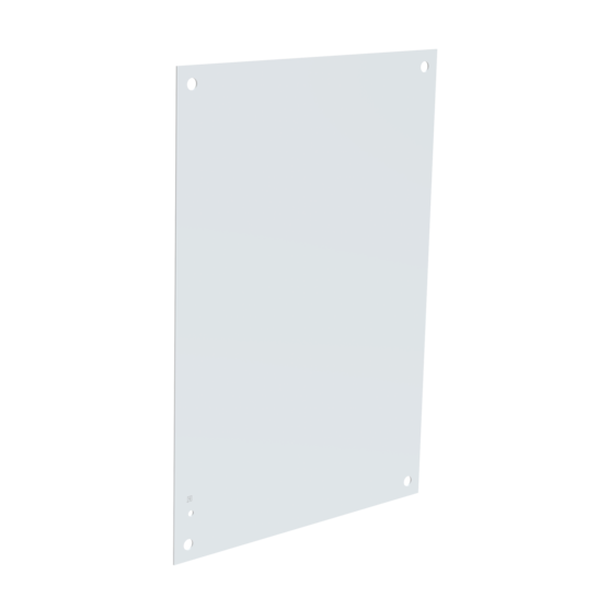 Hoffman A16N16MP | Panel for Medium Enclosure, Type 1, fits 16x16, White, Steel
