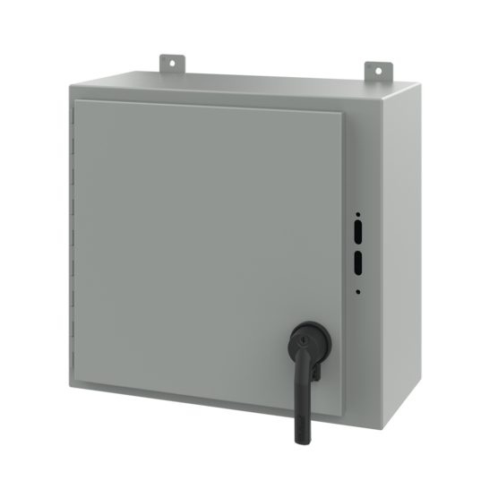Hoffman A20SA2210LPPL | Disconnect Enclosure with Handle, Type 12, 20.00x21.38x10.00, Steel