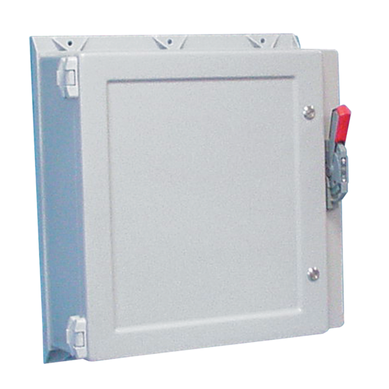 Hoffman A24HS2408GQRLP | Fiberglass Disconnect, Type 4X, 24.19x24.19x8.00