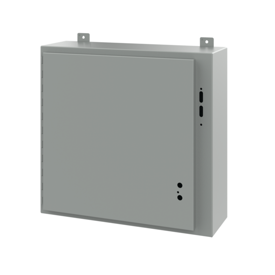 Hoffman A24SA2608LP | Disconnect Enclosure without Handle, Type 12, 24.00x25.38x8.00, Steel