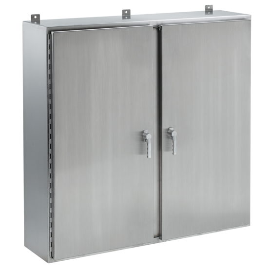 Hoffman A30H6010WFSSLP3PT | Wallmount, 2 Door, 3 Point Latch, Type 4X, 30x60x10, SS 304