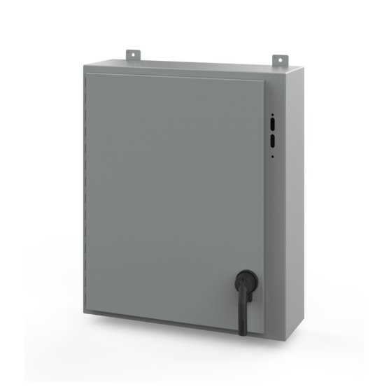 Hoffman A30SA2608LPPL | Disconnect Enclosure with Handle Type 12, 30.00x25.38x8.00, Steel