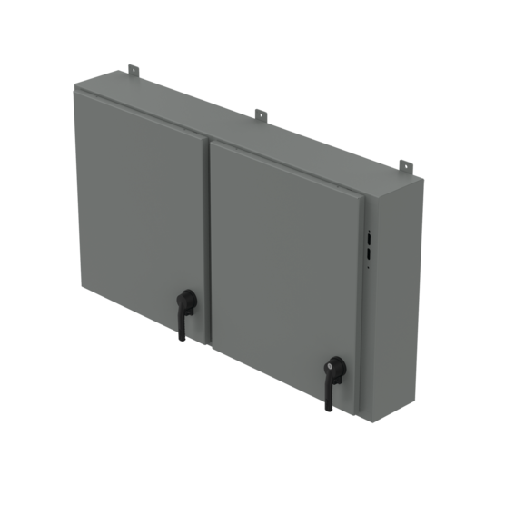 Hoffman A30X2E5410 | Low-Profile, One- to Five-Door Disconnect Enclosure, Type 12, 30.00x54.50x10.00
