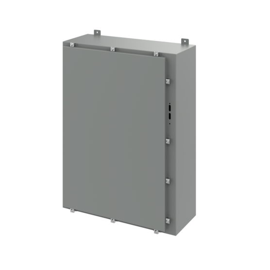 Hoffman A42HS3112LP | Disconnect Enclosure with Clamps, Type 4, 42.00x31.38x12.00, Gray, Steel