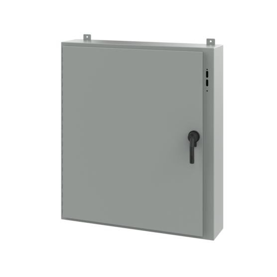 Hoffman A42SA3808LPPL | Disconnect Enclosure with Handle, Type 12, 42.00x37.38x8.00, Steel