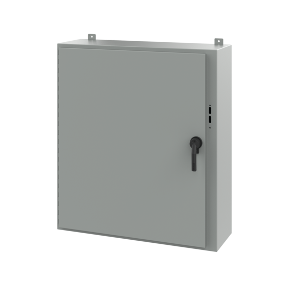 Hoffman A42SA3812LPPL | Disconnect Enclosure with Handle Type 12, 42.00x37.38x12.00, Steel