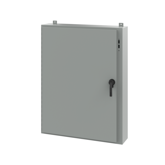 Hoffman A48SA3808LPPL | Disconnect Enclosure with Handle, Type 12, 48.00x37.38x8.00, Steel