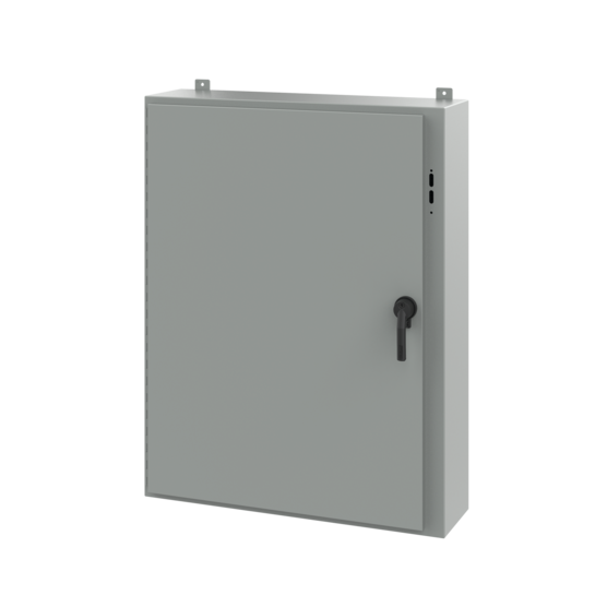 Hoffman A48SA3810LPPL | Disconnect Enclosure with Handle Type 12, 48.00x37.38x10.00, Steel