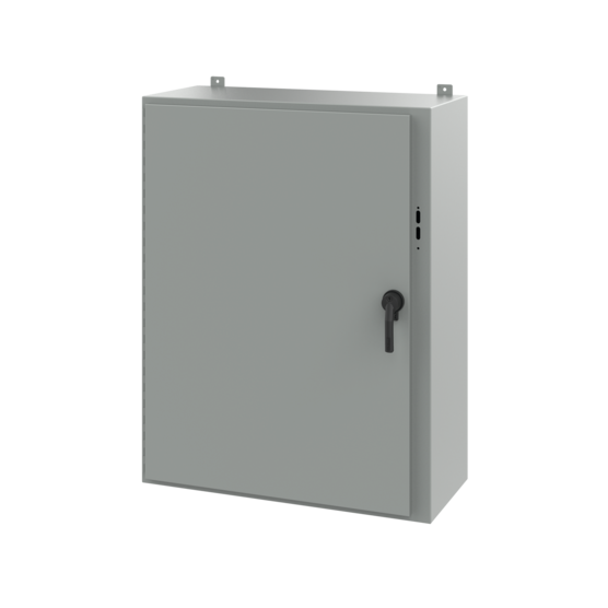 Hoffman A48SA3816LPPL | Disconnect Enclosure with Handle Type 12, 48.00x37.38x16.00, Steel