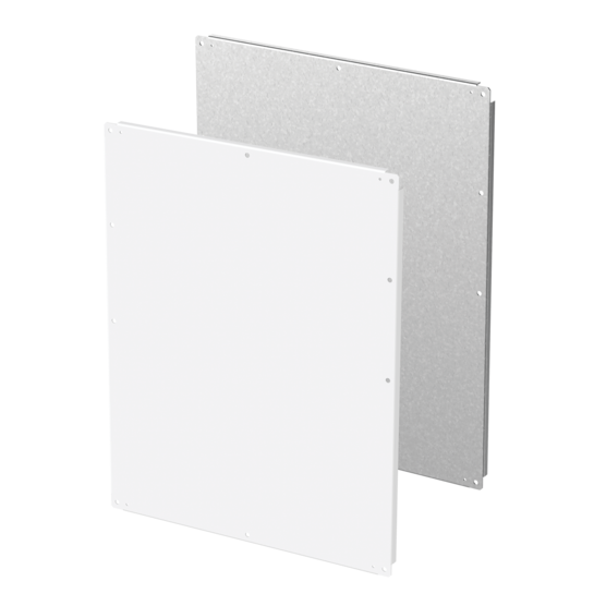 Hoffman A54P33G | Panels for A26 Low-Profile Type 12 Disconnect Enclosures, 54.88x33.75
