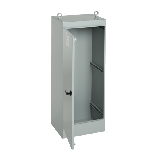 Hoffman A602418FSG | Free-Stand, Single Access, Type 12, 60.06x24.06x18.06, Gray, Steel