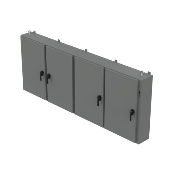 Hoffman A60X4E15716 | Low-Profile, One to Five-Door Disconnect Enclosure, Type 12, 60.00x156.50x16.00