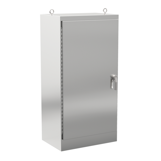 Hoffman A726018SSFSDN4 | Freestand 2 Door Single Access 3 Pt Latch Type 4X, 72x60x18, SS 304