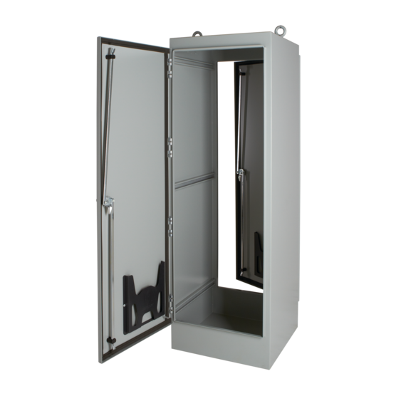 Hoffman A727224FSDAD | Free-Stand, Dual Access, Type 12, 72.06x72.06x24.06, Steel
