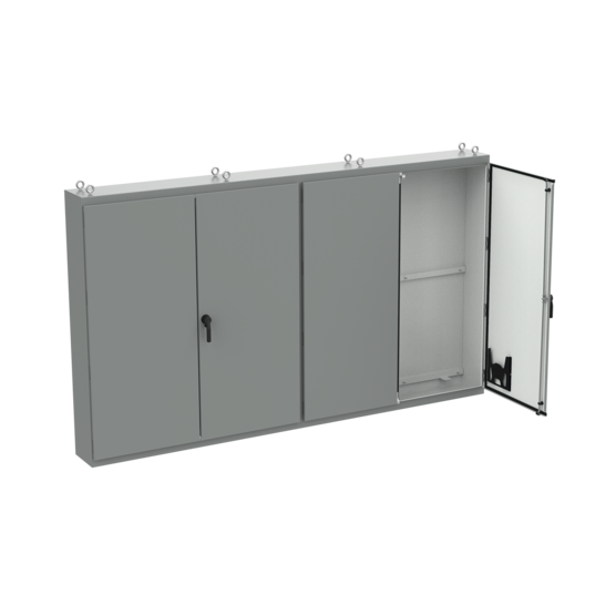 Hoffman A86M4E20LP | Free-Stand, Multi-Door, Type 12, 86.12x149.19x20.12, Steel LP