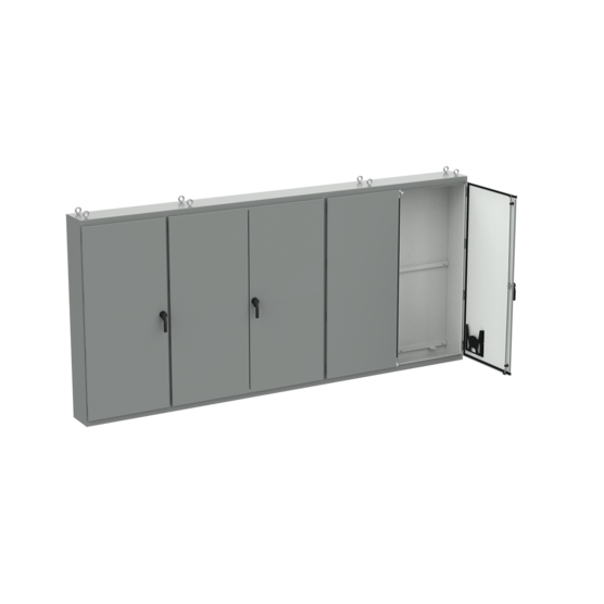 Hoffman A86M5ELP | Free-Stand, Multi-Door, Type 12, 86.12x187.00x14.12, Steel LP