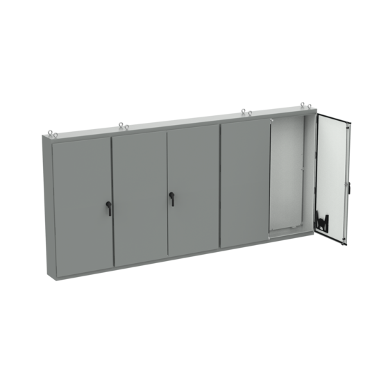 Hoffman A86M5E | Free-Stand, Multi-Door, Type 12, 86.12x187.00x14.12, Steel