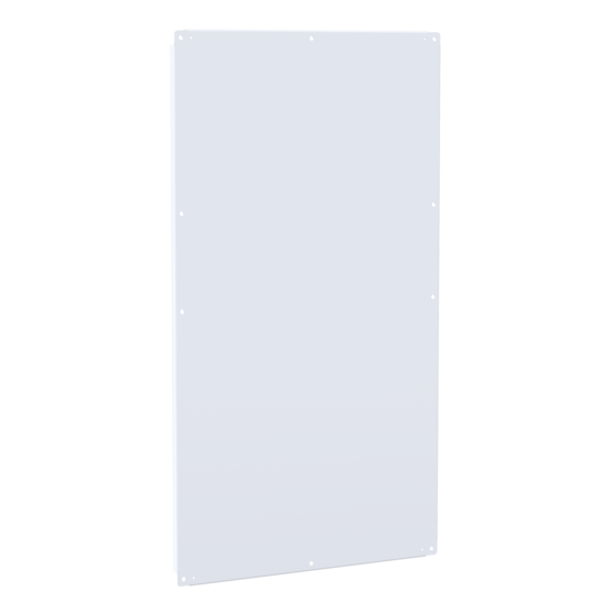 Hoffman A90PM40 | Panel for Free-Stand with Mounting Stud, fits 90x40 1-Bay, White, Steel