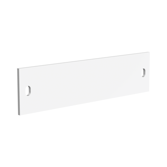 Hoffman A8JS | Terminal Strap for Junction Box, fits 8.00, White, Steel