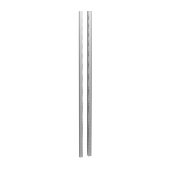 Hoffman A90RA19TH | Rack Mounting Angle U Style Type RA, Full Length, fits 90.x24, Steel