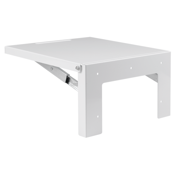 Hoffman AASHLF2424 | Folding Shelf Type 4 and 12, 24.00x24.00, White, Steel
