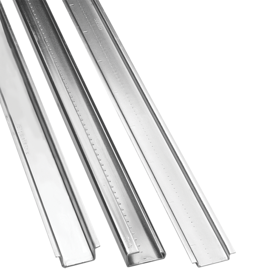 Hoffman ADNR3 | DIN Rail, Symmetrical TS35x7.5, 2000mm, Steel