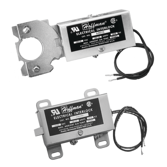 Hoffman AEK460 | Electrical Interlocks, 460 volt, Steel