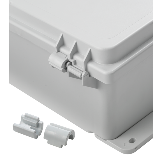 Hoffman AHGCLP | PolyPro Hinge Retainers, 2.25x2.5x0.5, Polyester