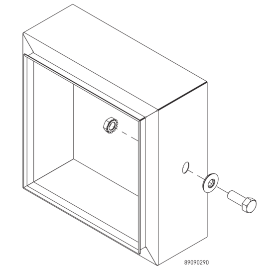 Hoffman AHK10324X | UL-Recognized Hardware Kit, Type 4X, 10-32