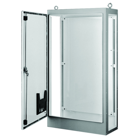 Hoffman AMOD847718FTC | Modular Disconnect Enclosure Type 12, 84.12x78.00x18.12, Gray, Steel